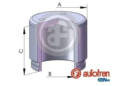 Поршень супорта перед CIVIC/PICANTO/i10 (51х44,15мм) 79- Autofren D02572