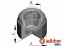 Поршень супорта пер. C167 18-/Megane II 04- (40x29mm)(Brembo) Autofren D025788