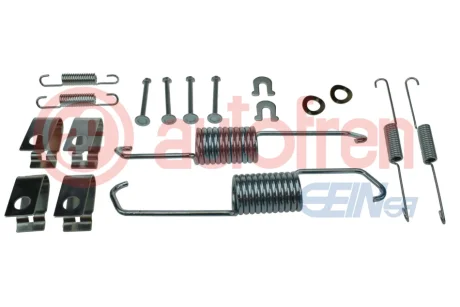 Монтажний набір гальмівних колодок задн HONDA ACCORD III, ACCORD IV, CIVIC VII, CR-V I, HR-V, PRELUDE V SUZUKI CARRY, JIMNY 1.3-2.2 11.85- Autofren D31079A