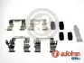 Монтажний набір гальмівних колодок передн SUBARU BRZ, FORESTER, IMPREZA, LEGACY V, XV TOYOTA GT 86 1.5-2.5 09.07- AUTOFREN D42862A (фото 1)