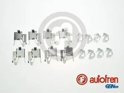 Монтажний набір гальмівних колодок передн LEXUS NX, RX, UX MAZDA 6 SUBARU TREZIA TOYOTA ALLION II, AURIS, CAMRY, COROLLA, COROLLA CROSS, MARK X ZIO I, MATRIX, MIRAI, PREMIO 1.0-Electric 08.05- AUTOFREN D42869A