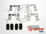 Монтажний набір гальмівних колодок передн NISSAN JUKE 1.2/1.5D/1.6 06.10-12.19 AUTOFREN D42889A (фото 1)