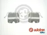 Монтажний набір гальмівних колодок передн BMW X5 (E70), X5 (F15, F85), X6 (E71, E72), X6 (F16, F86) 2.0D-4.8 10.06-07.19 AUTOFREN D42915A (фото 1)