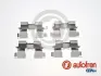 Монтажний набір гальмівних колодок задн MAZDA RX-8 SUZUKI IGNIS I 1.3/1.5 10.00-06.12 AUTOFREN D42946A (фото 1)