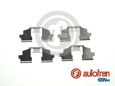 Монтажний набір гальмівних колодок передн LAND ROVER FREELANDER I 1.8/2.0D 02.98-11.00 AUTOFREN D42965A