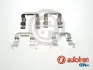 Монтажний набір гальмівних колодок передн INFINITI G NISSAN NAVARA NP300, PATHFINDER III RENAULT KOLEOS I 2.0D-4.0 01.05- AUTOFREN D42986A (фото 1)