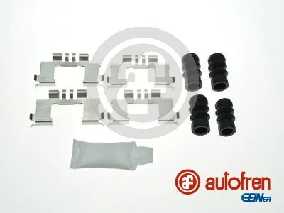 Монтажний набір гальмівних колодок передн NISSAN PIXO SUZUKI ALTO VII, CARRY, CELERIO 1.0/1.0LPG/1.3 10.00- Autofren D42990A