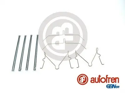 Монтажний набір гальмівних колодок передн TOYOTA HILUX IV, HILUX V, HILUX VI, HILUX VIII, LAND CRUISER, LAND CRUISER 80, LAND CRUISER PRADO VW CADDY II, TARO 1.6-4.5 03.69- AUTOFREN D43027A
