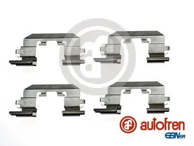 Монтажний набір гальмівних колодок передн NISSAN ALMERA CLASSIC 1.6 03.06- AUTOFREN D43076A