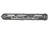 Плата стопа заднього MB Sprinter 06- Autotechteile 100 8263 (фото 4)