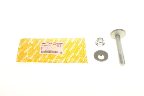 Болт 14x 90 (ексцентр) перед.нижнього ричага T4 95- (+шайба+гайка) Autotechteile 340 7042