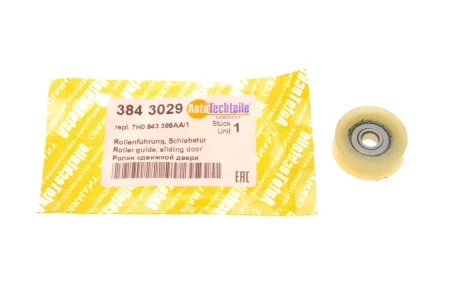 Ролик зсувних дверей (нижній/зпереду) T5 03- (з кроншт.) Autotechteile 384 3029