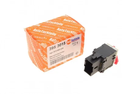 Кнопка аварійної сигналізації VW T5 03- (9530.15) AUTOTECHTEILE 395 3015