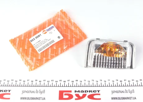 Повторювач поворотів на зеркалі Citroen Jumper/Fiat Ducato/Peugeot Boxer 06- Л. (жовт) Autotechteile 503 0081