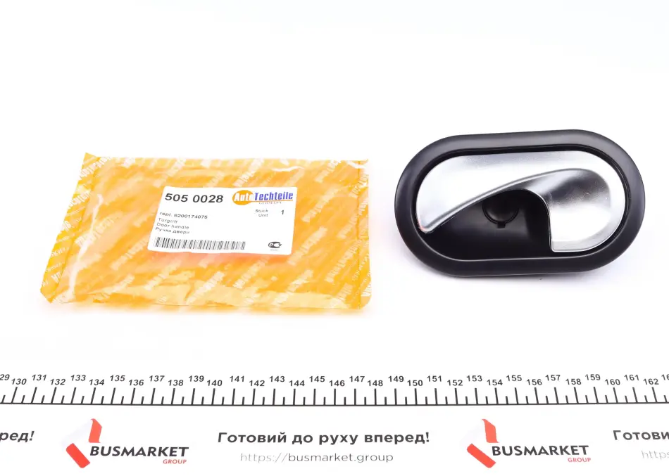 Ручка дверей (передніх/всередині) Renault Master 10-/Kangoo 08- Л. Autotechteile 505 0028 (фото 1)