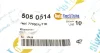 Кліпса кріплення накладки порога Renault Autotechteile 505 0514 (фото 4)