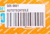 Щітки склоочисника (650/650mm) Renault Master/ Opel Movano 10- Autotechteile 505 0601 (фото 9)