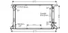 AVA VW Радіатор охолодження Audi A4/5, Q5 2.7TDI/3.0 AVA COOLING AIA2291 (фото 1)