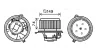 ALFA ROMEO Вентилятор салону 147 1.6, 1.9, 2.0 01-, GT, 156 Ava cooling AL8138 (фото 1)