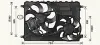 AVA LAND ROVER Вентилятор сист. охолодження DISCOVERY SPORT 2.0-2.2 14-, FREELANDER 2 2.0 11-, RANGE ROVER EVOQUE 2.0-2.2 11- AVA COOLING AU7506 (фото 1)