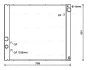 LAND ROVER Радіатор системи охолодження двигуна RANGE ROVER III 4.2, 4.4 02 Ava cooling AUA2207 (фото 1)