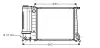 AVA BMW Радіатор сист. охолодження двиг. 3 E30 1.6/1.8 87-94 AVA COOLING BW2081 (фото 1)
