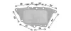 AVA BMW Оливний радіатор (без корпуса) 2 Active Tourer (F45) 13-, 2 Gran Tourer (F46) 14-, X1 (F48) 14- AVA COOLING BW3594 (фото 3)