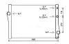 AVA BMW Радіатор охолодження X5 Е70, Е71 3.0d/4.0d AVA COOLING BWA2471 (фото 1)