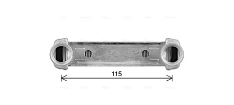 AVA CITROEN Радіатор опалення BERLINGO 1.2, 1.5 18-, C4 12-, OPEL, PEUGEOT, DS, VAUXHALL AVA COOLING CN6339 (фото 1)