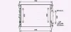 OPEL Радіатор охолодження двиг. Antara, Chevrolet Captiva 2.2CDTi 10- (акпп) Ava cooling CT2067 (фото 1)