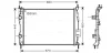 NISSAN Радіатор охолодження Qashqai 1.6/2.0 1.6/2.0 09 Ava cooling DN2413 (фото 1)