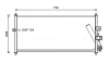 AVA NISSAN Радіатор кондиціонера (конденсатор) ALMERA II 1.5 03-, PRIMERA 1.9 02 Ava cooling DN5277D (фото 1)
