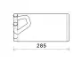 AVA NISSAN Радіатор опалення NP300 NAVARA 2.5 dCi 05-, 3.0 10-, PATHFINDER III 2.5 05-, 3.0 10- AVA COOLING DN6373 (фото 1)
