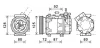 AVA NISSAN Компресор кондиціонера QASHQAI / QASHQAI +2 1.5 06 Ava cooling DNAK429 (фото 1)