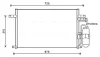 CHEVROLET Радіатор кондиціонера (конденсатор) з осушувачем Epica 05 Ava cooling DW5137D (фото 1)