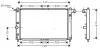 AVA DAEWOO Радіатор охолодження двиг. (з осушувачем) Nubira AVA COOLING DWA2009 (фото 1)