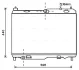 FORD Радіатор охолодження двиг. B-Max, Fiesta VI, Transit Courier 1.4/2.0 12 Ava cooling FD2442 (фото 1)