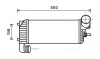 FORD Інтеркулер C-MAX II 1.5, 1.6 10-, FOCUS III 1.5, 1.6 10 Ava cooling FD4574 (фото 1)