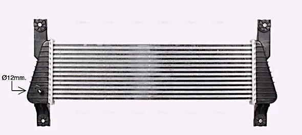 AVA FORD Інтеркулер RANGER 2.2 TDCi 11- Ava cooling FD4655 (фото 1)