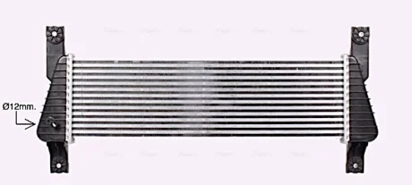 AVA FORD Інтеркулер RANGER 2.2 TDCi 11- Ava cooling FD4655
