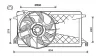 AVA FORD Вентилятор радіатора (з дифузором) C-MAX 07-, FOCUS II 04- Ava cooling FD7563 (фото 1)