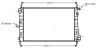 FORD Радіатор охолодження MONDEO 2,0 TDCi 00-02 Ava cooling FDA2338 (фото 1)