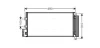 AVA FIAT Радіатор кондиціонера (конденсатор) Linea 1.3/1.6D 07 Ava cooling FTA5356D (фото 1)