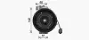 AVA HONDA Компресор кондиціонера ACCORD VII 2.0, 2.4 03- AVA COOLING HDAK322 (фото 1)