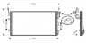HYUNDAI Радіатор кондиціонера Sonata IV 2.0/2.7, Kia Magentis 01 Ava cooling HY5083 (фото 1)