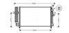 Конденсор Hyundai Getz 08/02 Ava cooling HY5087D (фото 1)
