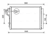 AVA HYUNDAI Радіатор кондиціонера (конденсатор) з осушувачем i10 II 1.0 13 Ava cooling HY5445D (фото 1)