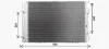 KIA Радіатор кондиціонера (конденсатор) c осушувачем RIO IV 17 Ava cooling KA5341D (фото 1)