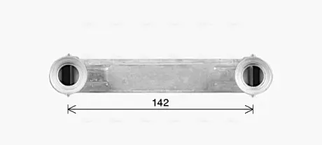 AVA DB Радіатор опалення W205, S205, C205 AVA COOLING MS6780