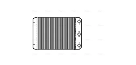 AVA DB Радіатор опалення W124 85-90 Ava cooling MSA6107